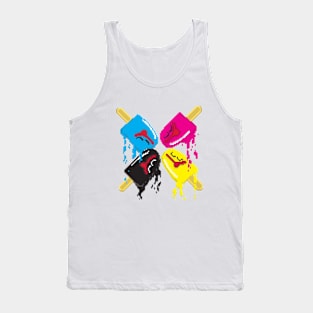 CMYK Ice Cream Tank Top